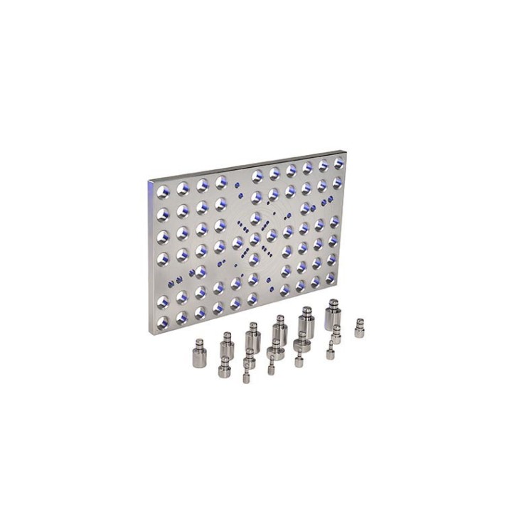 Plaque d'adaptation pour bride 550 x 350 x 25 mm