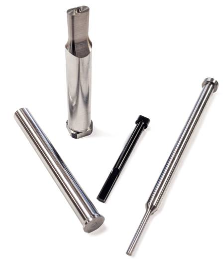 image représentant des poinçons, matrices, découpe et emboutissage